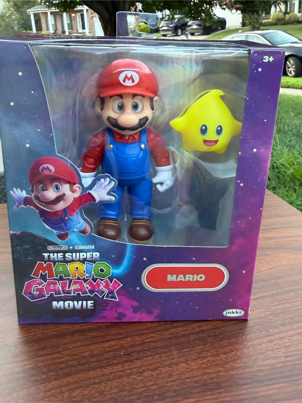 NEW Super Mario Galaxy Movie Mario 5” Figure + Glow-in-the-Dark Luma – JAKKS